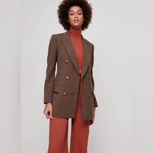 Aritiza Wilfred Size 4 Standout Double-Breasted Blazer